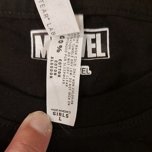 Marvel Kids Black Thor vs Hulk Contest T-Shirt - Picture 4 of 4